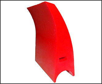 Polyurethane blades for Scrapers